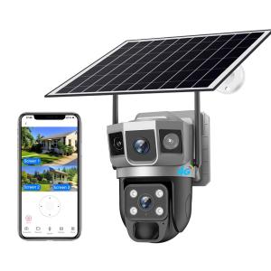 Outdoor Solar Dual Camera