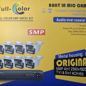 Full Color Set Camera 8 Channel +Audio 5MP